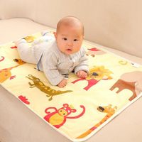 Wholesale Blanket Changing Mat Cartoon Sheet Waterproof Baby Changing Pad Blanke Nappy Pads Table Diapers Game Play Cover Infant Blanket GGC2141