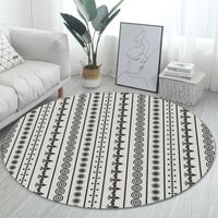 Wholesale Carpets Mandala Round Carpet Flower Printed Anti Slip Living Room Bedroom And Rug Floor Mat For Home Kids cm cm cm