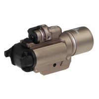 Wholesale X400 Combo Led SF Weapon Gun Red Laser Flashlight Tactical Handgun Scout Light Rail Mounted for Hunting NIRKL