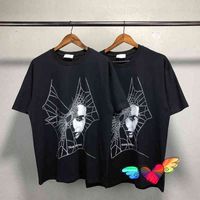 Wholesale Think Differently Rhude T shirt Men Women Best Quality Thinking Graphic Print Tee Rh Tops Short Sleeve
