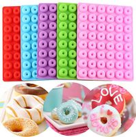 Wholesale DIY Donut Maker holes Non Stick Baking Pastry Cookie Chocolate Mold Muffin Cake Mould Dessert Decorating Tools GGE3536