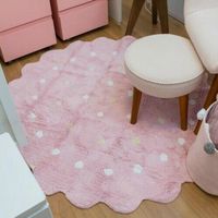 Wholesale Carpets Nordic Round Game Carpet Living Room Bedroom Children Climbing Crawling Safety Non slip Decoration Supplies