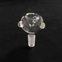 Wholesale Glass Slides Bowl Pieces Bongs Bowls Funnel Rig Accessories Ceramic Nail mm mm mm Male Heady Smoking Water pipes dab rigs Bong Slide