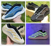 Wholesale Kanye West V3 Eremiel V3 Azareth Azael Reflective Basketball Shoes Alvah srphym Glow IN The Dark Sneakers