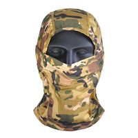 Wholesale Cycling Caps Masks Multicolor Camouflage Tactical Scarves Paintball Wargame Army Helmet Liner Protection Full Face Cap Mask For CS