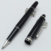 Wholesale Ballpoint Pen Fountain pen Roller Pens Ballpoint Pen finely lasered on the rhodium coated Au office school Writing pen