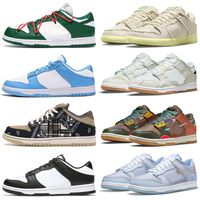 Wholesale Women Men Basketball Shoes Designer Sneakers Scrap Low Medicom Mummy Glow In The Dark Sea Glass Chunky Medium Curry Coast UNC Dusty Olive Athletic Sports Trainers