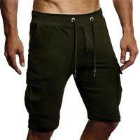 Wholesale Meihuida Leisure Men Bandage Short Shorts Fashion Newly Elasticated Gym Jogging Running Casual Sport Wear Shorts Dropship