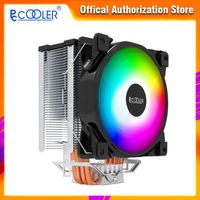 Wholesale PCCOOLER Heat Pipes cpu cooler Cooling Fan RGB Air Cooling Fan Quiet Computer Processor Cooler Component Radiator for Intel1