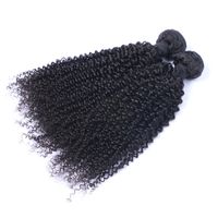 Wholesale Brazilian Kinky Curly Human Hair Bundles Unprocessed Remy Hair Weaves Double Wefts g Bundle bundle Hair Extensions