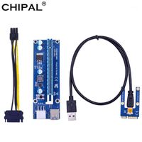Wholesale CHIPAL Mini PCI E to PCI E X Riser Card M USB Cable for EXP GDC Laptop External Video Card for Miner Mining1