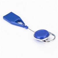 Wholesale Premium Colorful Rubber Lighter Sheath Case Plastic Lighter Leash Clip to Pants Retractable Reel Metal Keychain Lighter Holder