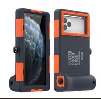 Wholesale 15m Diving Waterproof Case For iPhone Pro Max XS Underwater Full Protective Phone Cover For Samsung Note s20 s30