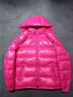 Wholesale Elaborately crafted Maya lotus root pink mens down jacket classic pure color matching s iconic sand style
