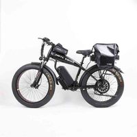 Wholesale Custom inch Fat tire ebike W V ah Li ion snow electric mountain bicycle Hydraulic disc brake maximum range km