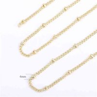 Wholesale 14k Gold Plated Sterling Silver Cd Stainless Necklace Chain Roll Steel
