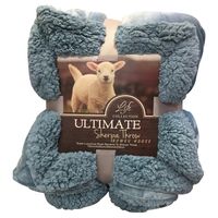 Wholesale Svetanya Large Warm Thick Sherpa Throws Blanket Weighted Coverlet for Bed or Couch