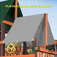 Wholesale Warehouse Playground Roof Canopy Waterproof Cover Tarp Sunshade Outdoor Anti UV x226cm Tent Replacement Kids Swingset Shade1