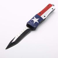 Wholesale 616 inch inch american star Captain models double action tactical automatic auto knife camping hunting pocket folding knives xmas gift
