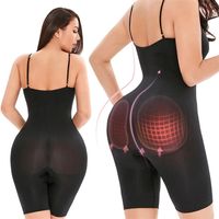 Wholesale Women Shapewear Sculpting Bodysuits Butt Lifter Shaping Mid Thigh Length Pants Tummy Control Chest Support Body Shaper Enhancing
