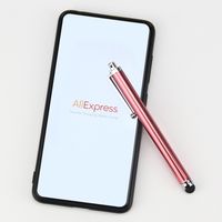 Wholesale Universal Sensitive Capacitive Touch Screen Stylus Pen For iPhone Pro MAX XR Xiaomi Samsung Galaxy Tab Huawei Smart Phone