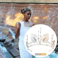 Wholesale Hair Clips Barrettes Crystal Wedding Rhinestone Tiara Birthday Princess Crown Bling Tiaras For Girls Pearl Headband