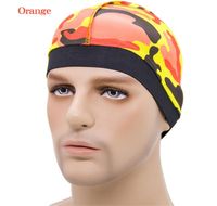 Wholesale Unisex Silky Dome Cap Wave Caps Camouflage Satin Durags Stretchy Band Round Hat Hip Hop Cap Beanie Swimming Cap Turban Hair Care CZ120103