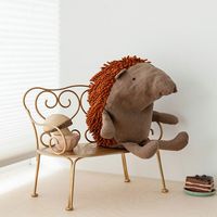 Wholesale Ins New Nordic forest animal linen hedgehog baby play pillow doll toy decorationsIns New Nordic forest animal linen hedgehog baby play pillo