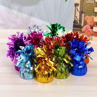 Wholesale Party Decoration Christmas Day Accessories Wedding Decorations Pendant Christening Cute Small Tassel Gravity Block Foil Balloon Weights