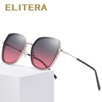 Wholesale Sunglasses ELITERA Women Oversized Polarized Simple Ladies Fashion Trendy Square Sun Glasses Eye catching Function1