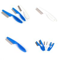 Wholesale Protect Dog Grooming Flea Comb For Cats Dogs Pet Stainless Steel Comfort Fleas Hair Tools Deworming Brush Short Long Hairs Fur Remove N2