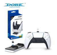 Wholesale For Playstation PS5 Game Controller Gamepad Dual Port Charging Dock Stand Station Charger Base Cradle Holder PS Power Supply