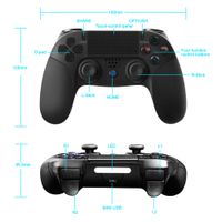 Wholesale Bluetooth Wireless Joystick for PS4 Controller Fit For mando ps4 Console For Playstation Dualshock Gamepad615