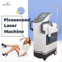 Wholesale Trade Assurance vertical Picolaser nm Tattoo Removal Pigment Removal Skin Rejuvenation Black Doll Tip Machine Factory Price