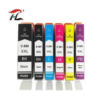 Wholesale Ink Cartridges For Canon PGI CLI PGI580 XL Cartridge PIXMA TR7550 TR8550 TR TS6150 TS6151 TS Printer