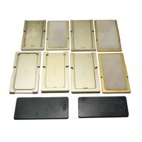 Wholesale Aluminium Mould Laminator Metal Mold jig for front glass with frame align and oca laminate mould for Samsung S6 EDGE S6 edge S7 S8 EDGE