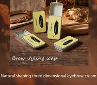 Wholesale HOT Brow styling soap Makeup Balm Styling Brows Soap Kit eyebrow Setting Gel Waterproof Eyebrow Tint Pomade eyebrow shaping soap
