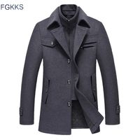 Mens winter peacoat canada Clearance