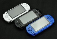 Wholesale 4 Inch PMP Handheld Game Player MP3 MP4 X6 Player Video FM Camera GB Game Console vs x7 x12 hot sale