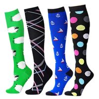 Wholesale Men s Socks Colors Compression Stockings Men Women Varicose Veins Diabetic Swelling For Anti Fatigue Hockey Golf