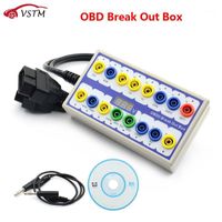 Wholesale Best OBDII OBD2 Breakout Box Car OBD Break Out Box Car Protocol Detector Auto Can Test Automotive Connector Car detector1