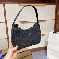 Wholesale Best HOBO Top Quality Luxury Fashion Women Lambs wool Shoulder Bags fashion Designer Ladies Handbags Totes Composite Bag Lady Axillary bags