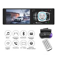 Wholesale Auto Accessories V B quot Car MP5 Player Bluetooth Stereo In dash Audio Radio FM TF USB AUX Support Colors Backlight