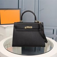 Wholesale Women Shoulder Bags Luxury Designer cm cm cm Lady Leather Tote Bag High Quality Handbag Princess Shopping Busibess Wallet HH Purse