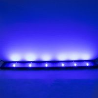 Wholesale New styles W LED Full Spectrum Sea Coral Lamp light inch Black long lasting brightness Suitable For inch Long Aquarium