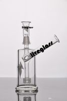 Wholesale New arrival Hitman Mini Glass Bongs oil rigs Birdcage inline perc Smoking Pipe Dab Rigs Water Pipes Bong with mm male joint