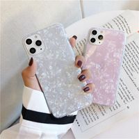 Wholesale Glitter Shell Pattern Sparkle Bling Crystal Clear Soft TPU Phone Case For iPhone X XR XS Pro Max s Plus Silicone Cover