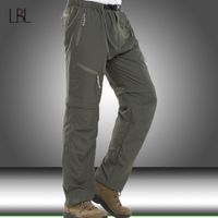 Wholesale Men Military Cargo Pants Mens Spring Summer Waterproof Quick Dry Breathable Trousers Male Army Tactical Joggers Detachable Pants