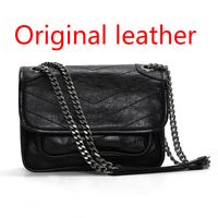 Wholesale Genuine Leather High Quality Women Messenger Bag Handbag Purse Tote discount