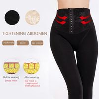 Wholesale Yoga Outfits Slim Sportswear Sports Pants Fleece Lined Leggings For Women Winter High Waisted Abdomen Shaping Plush Thermal Tights